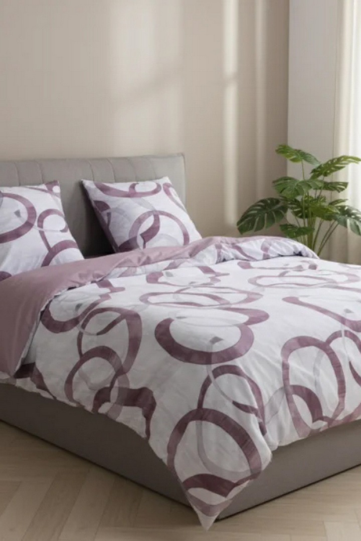 Євро комплект постільної білизни "Viluta"